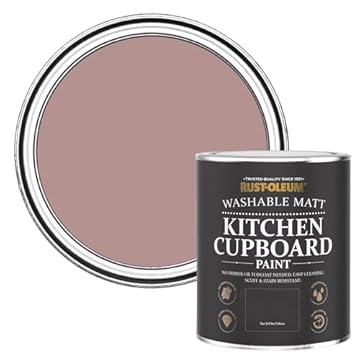 Rust-Oleum Pink Kitchen Cupboard Paint in Matt Finish - Heartfelt 750ml