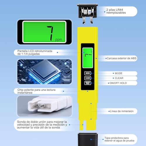 El Mejor Listado de Medidores de pH los 5 más buscados. 27 Imagen adicional