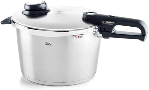 Fissler Vitavit - Olla a presión prémium con inserto de vapor, 8.5 cuartos de galón