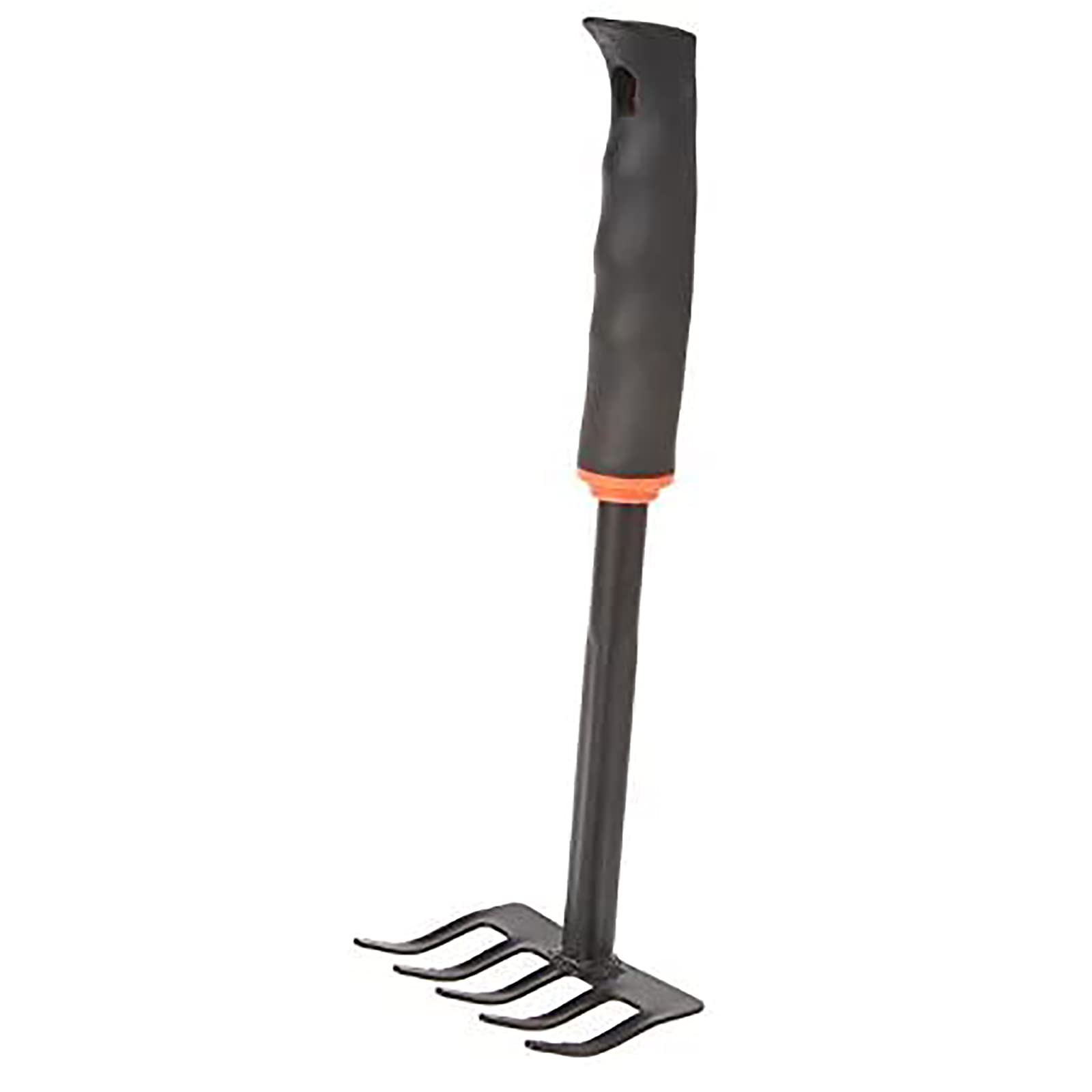 Rastrello da Prato, Mini rastrello in Acciaio Portatile per scavo, rastrello per vivaio Pulito Foglie Cadute Erbacce di Legno Morto, per Strumento di trapianto del Giardino domesti