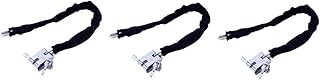 3pcs Bike Chain Locks Heavy Duty Bike Lock Bike Lock Chain Heavy Duty Chain Lock Cycle Lock Motorcycle Chain Lock Heavy Duty Lock Cable Lock Electric car Key Lock