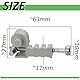 AERZETIX - C69652 - Kettenspanner-Kit für Kettensägen - kettenspannschraube/-bolzen - kompatibel mit Stihl MS 170 MS 180 MS 210 MS 230 017 018 021 023