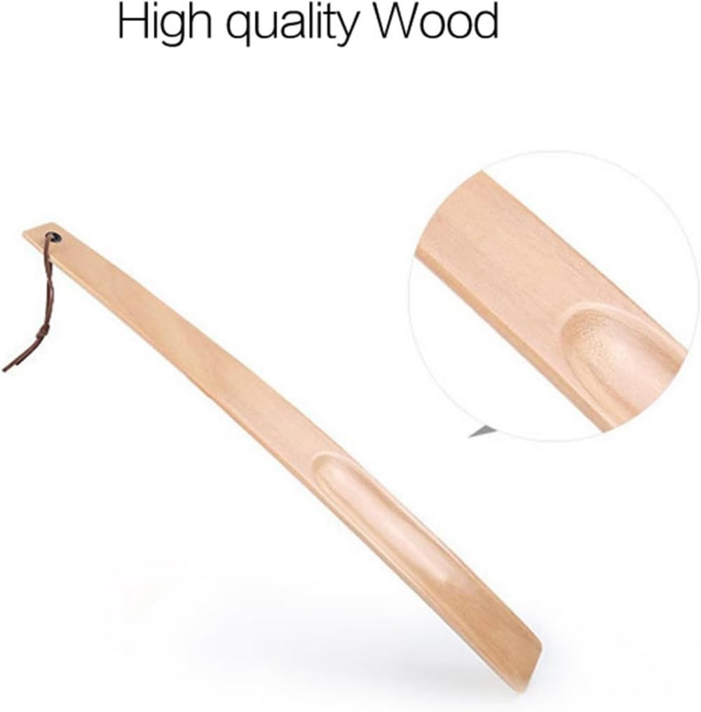 Calzador, calzador largo, Calzador de madera profesional, calzador de mango largo Flexible, útil levantador de zapatos, cuchara profesional for zapatos, herramientas for el hogar, calzador