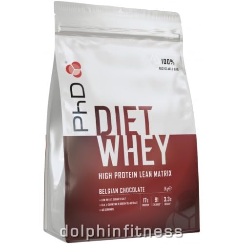 PhD Diet Whey 1kg Belgian Chocolate