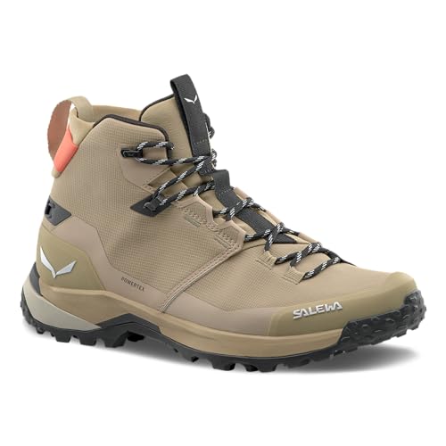 Image of Salewa Men's Puez Winter Mid Powertex Waterproof Insulated Trail Boots for Hiking & Trekking