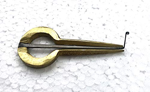 Jew's Harp Round Professional Brass Morchang Jawharp Folk Musical...