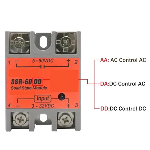 Relais statique SSR10-120DD isoler circuit commande entrée CC