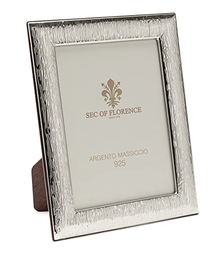 Generico Marco De Fotos De Plata Maciza 925 Con Parte Trasera De Madera Caoba 7214 10 X 15 Cm Generico Marco De Fotos De Plata Maciza 925 Con Parte Trasera De Madera Caoba 7214 10 X 15 Cm