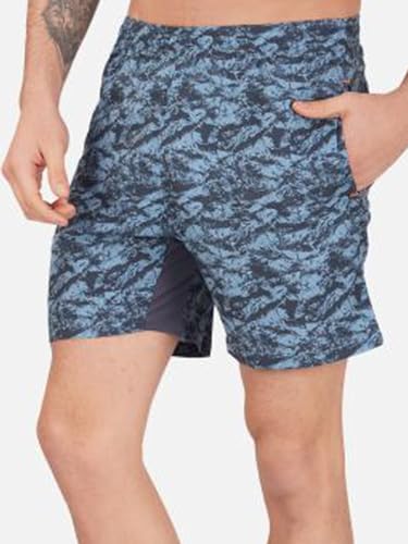Image of NEVER LOSE Mens 5 inch Swim Trunks with Zipper Pockets Quick Dry Beach Board Shorts for Men Swimsuit Swimwear with Mesh Lining
