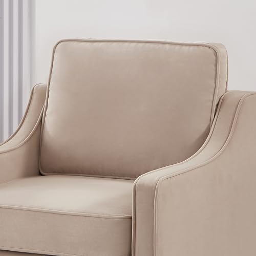 Sillón Acogedor Peluche Taupe miniatura 7