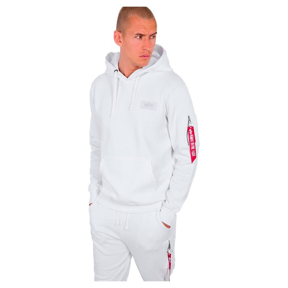 Alpha Industries Herren Alpha Industries Back Print Hoody Camo Print Kapuzensweat für Herren Kapuzenpullover (1er Pack)