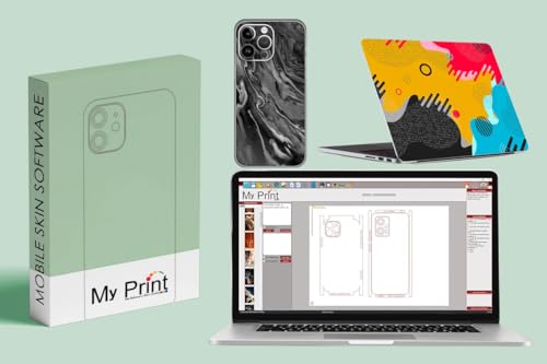 Image of MY PRINT | MOBILE SKIN CUTTING SOFTWARE | LAPTOP | TABLET | CHARGER | DRONE | CAMERA | REMOTE | PLOTTER | SMART WATCH AND MANY MORE | 47000+ Templates and Continue Update