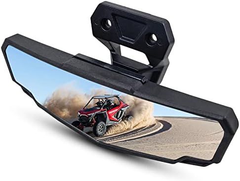 Amazon.com: A & UTV PRO Center Rear View Mirror for Polaris RZR XP 1000 ...