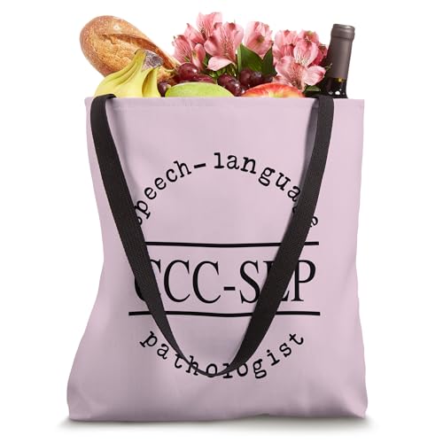 Speech Language Pathologist for CCC SLP Tote Bag miniatura 4