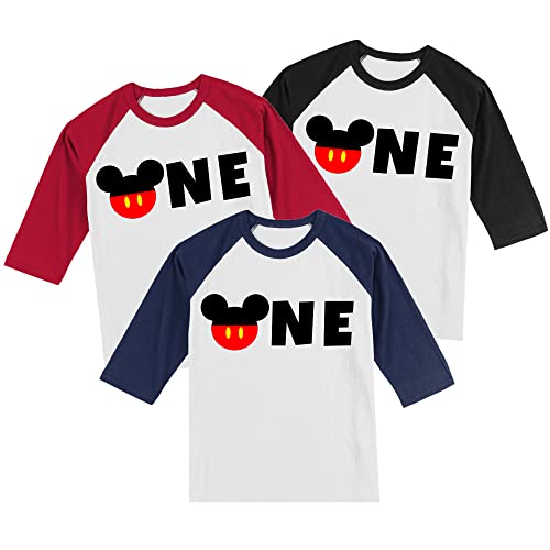 Urban Smart Personalized Mickey's 1st Birthday Shirt. Birthday Gift. First Birthday Shirt.4