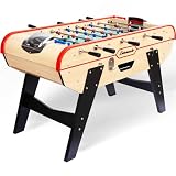 CATENACCIO Babyfoot Prima Adulte avec Monnayeur 1€ – Baby Foot intérieur Professionnel Style Français, Barres INOX, 10 Balles – Table Robuste pour Bar, Camping, Salle de Pause et Entreprise