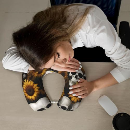 Almohada cervical de viaje con diseño Halloween uno tamaño miniatura 7