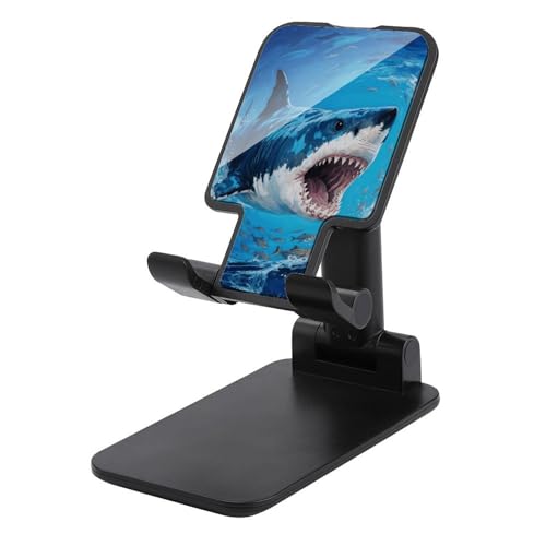 Support de téléphone portable réglable Fiercely Shark pour avion et trajets en train