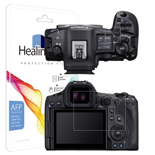 Healingshield �X�L���V�[���t���ی�t�B���� Screen Protector Oleophobic AFP Clear Film Canon EOS R5 Mark II�Ƃ̌݊�������