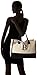 Mud Pie Classic Black and White Initial Canvas Tote Bags (B), 100% Cotton, 17