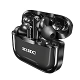 Wireless Bluetooth Earbuds with Mic, in-Ear Earbuds with Microphone for Sport and Workout, Bluetooth Headphones with Charging Case