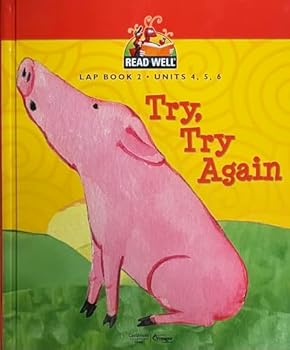 Hardcover Read Well Lap Book 2, Units 4, 5, 6: Try, Try Again, Level K Book