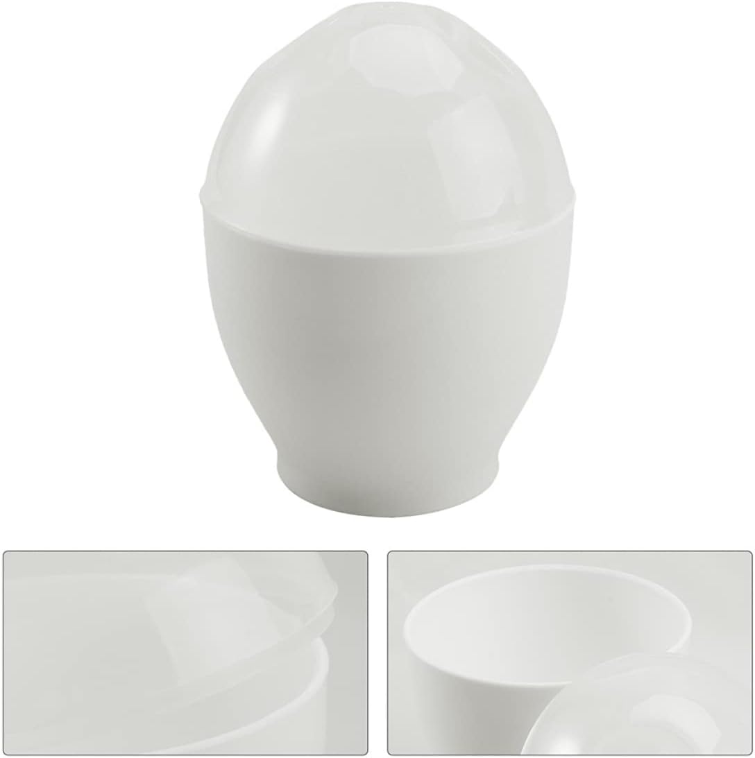 10-Piece Microwave Egg Cooker Set Steamed Egg Cups for Cooking for Home and Restaurant Use