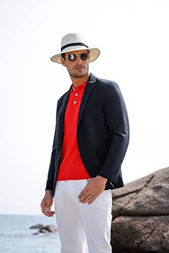 Grace Karin Mens Sport Coat Casual Blazer Two Button Business Suit Jacket Xxl Royal Blue #TOP5