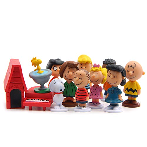 12 Pcs/Set DIY Gardening PVC Action Figurine Toy Cake Toppers 2''