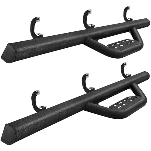 Estribos laterales para Chevy Silverado 2019-2026 acero carbono miniatura 1