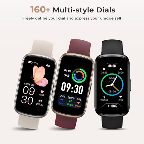 TIFOZEN Fitness Tracker with 24/7 Heart Rate, Sleep Tracker, 3ATM Waterproof Fitness Watch/Activity Tracker/Pedometer, Smart Watch for Women Men with Calorie/Step Counter for Android & iOS, Black - Image 5