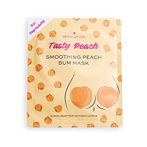 Revolution Beauty London Tasty Peach Bum Leaf Mask