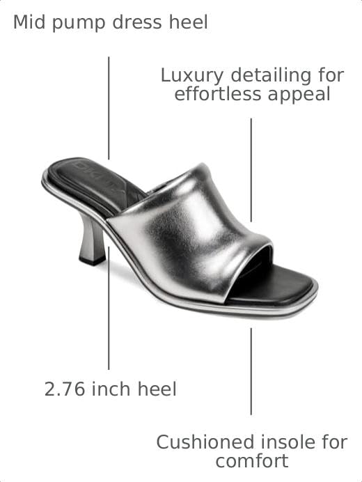 Image of DKNY Women's Reading Evening Heeled Sandal Mule