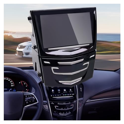 Fit Cadillac CUE System Touch Screen Navigation Radio with Heated & Cooled Seat Model New OEM Replacement Compatible with Cadillac ATS CTS SRX XTS ELR 2013-2020