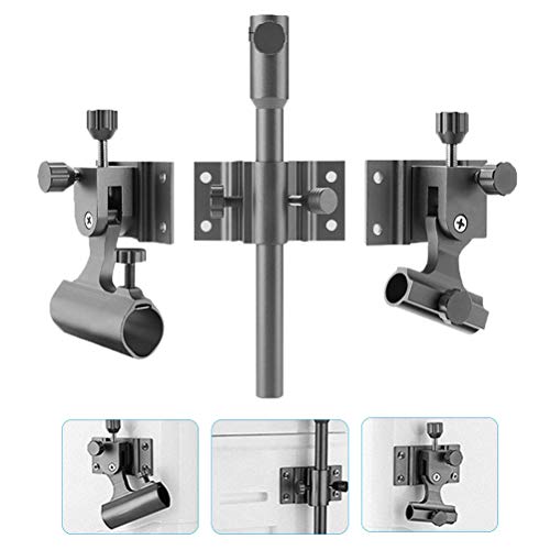 Universal Angeln Stuhl Halterung Schirmständer Köder Fach Halter Angelrute Halter Einstellbare Clamp Omnidirektionale Regenschirm Unterstützung