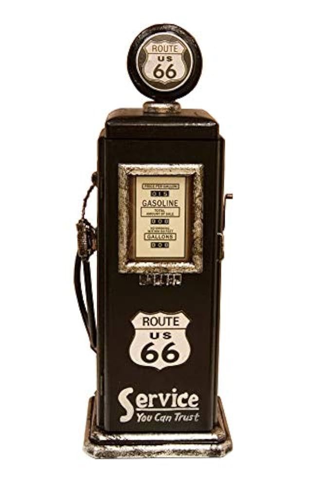 ルート66 ガスポンプ レトロ Amazon.co.jp: ガスポンプ型 ミニマルチキャビネット「Route66