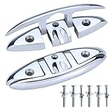 Pvrud Folding Boat Cleats 316 Stainless Steel - 6