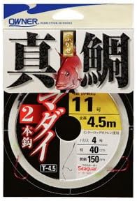 Owner T-4.5 33444 Double Hook 15.8 ft (4.5 m) 11-4-4