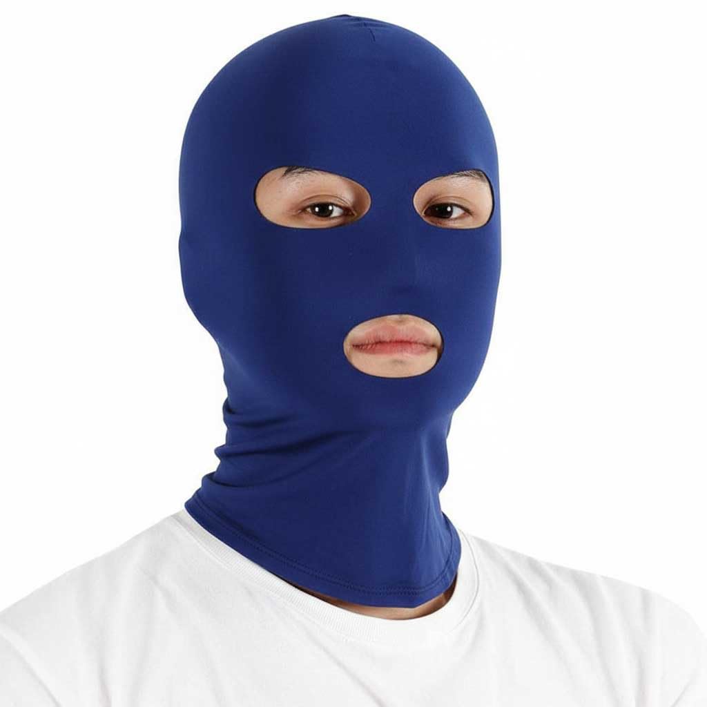 3 Hole Ski Mask 1-2 Pack Balaclava Face Mask with Mouth Hole Shiesty Mask Men Women Motorcycle Full Face Cover for Football