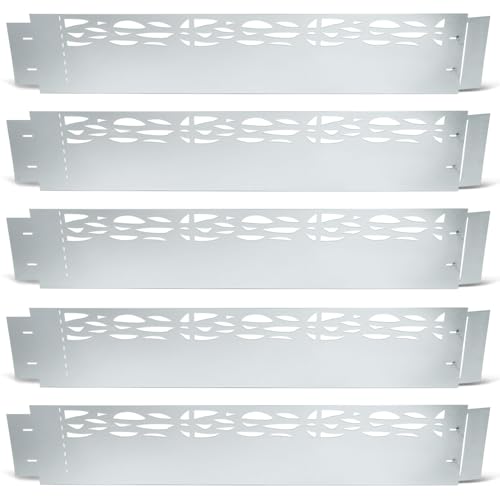 IDMarket - Bordurette de Jardin x5 Acier ajouré Flexible L. 5 x H. 0.18 M