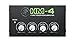 Mackie HM Series, 4-Way Headphone Amplifier Mixer Accessory 1-ch x 4 headphones (HM-4), Black