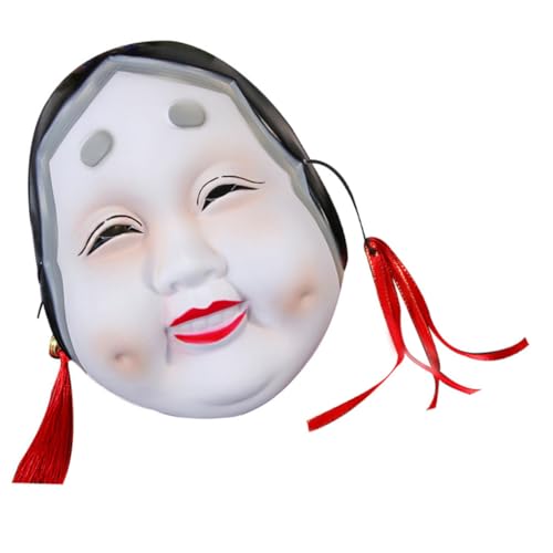 Alipis Máscara de Cosplay Japonesa para Fiesta Accesorio de Drama Japonés Máscara de Rendimiento para Festivo y Cultural