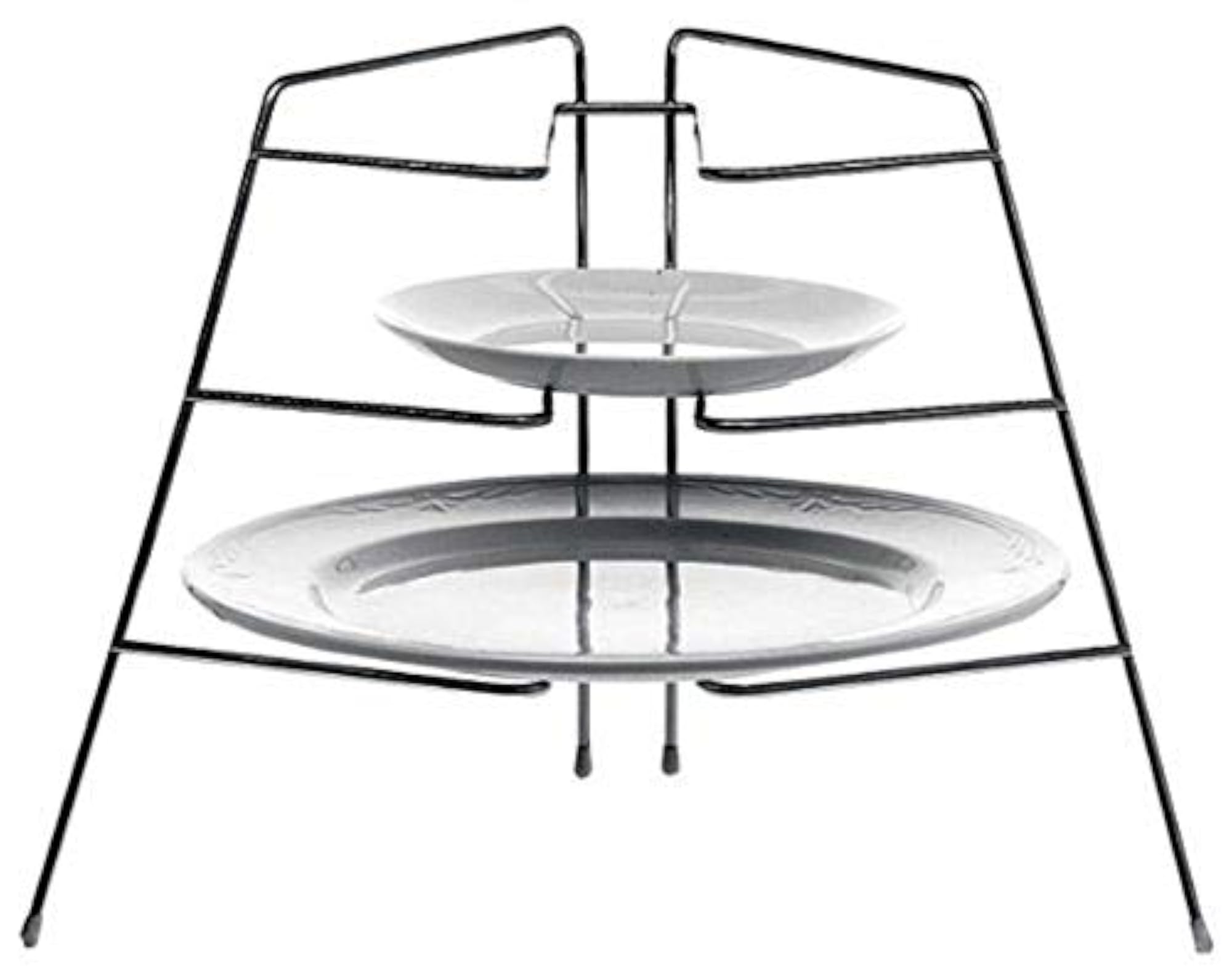 Chrome Kitchen Corner Plate Rack