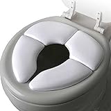 2pcs Traveller Cushie, Toilet Seat, Toddler Training Potty, Foldable, Padded and Soft, Suitable for Toddlers, Babies - Image 3