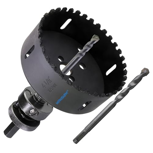 wowsupm Carbide Grit Hole Saw
