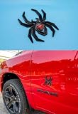 1Pc Custom Spider Emblem Left Right Car Badge for Universal Car Body Motorcycle SUV...