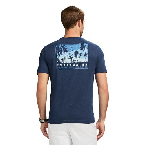 IZOD Men's Saltwater Short Sleeve Graphic T-Shirt2