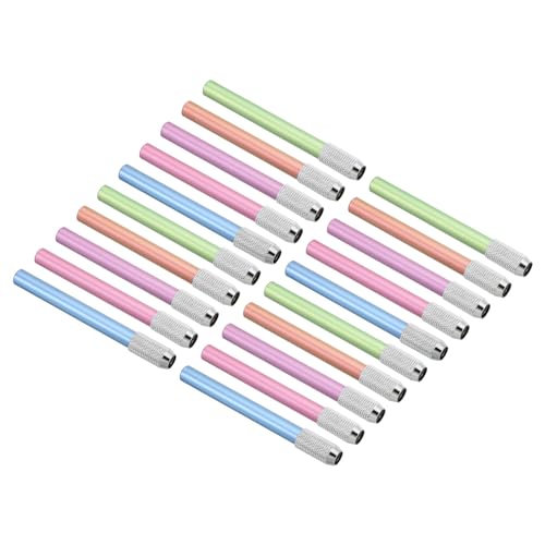 Extensores para lápices metálicos, 20 piezas multicolor miniatura 1