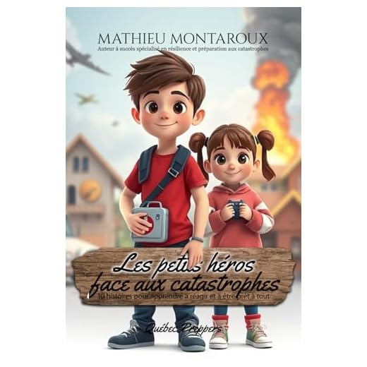 Les petits héros face aux catastrophes: 10 histoires pour apprendre à réagir et à être prêt à tout