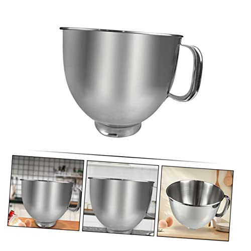 Tazón inoxidable 5L Cabilock para batidora de repuesto duradero 8